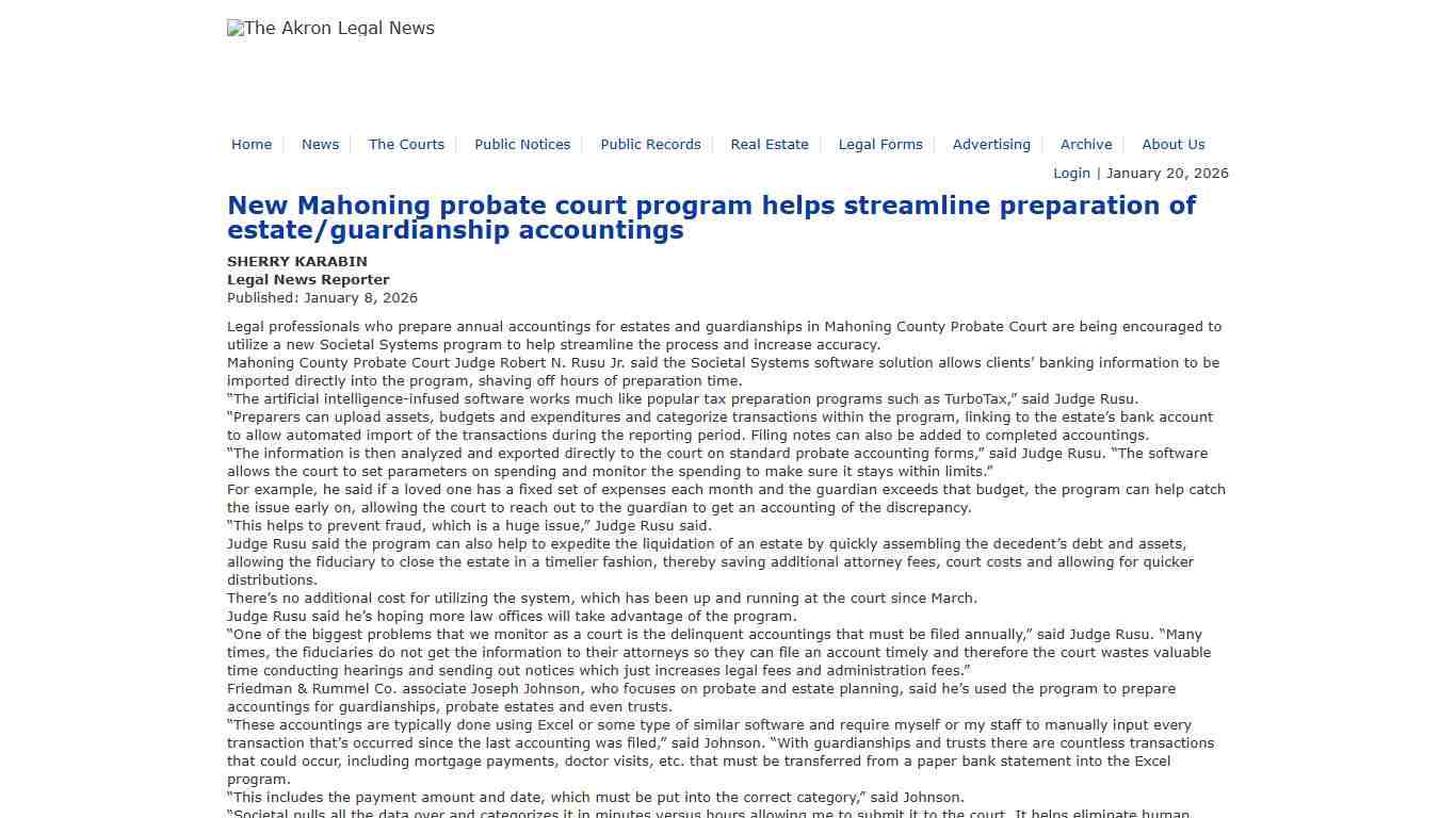 The Akron Legal News